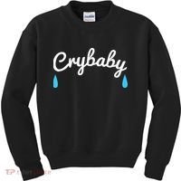 Funny Cry Baby Kids Sweatshirt thumb 0