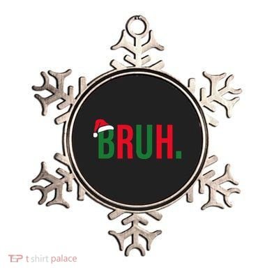 Funny Christmas Bruh Xmas Bruh Ornament