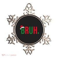 Funny Christmas Bruh Xmas Bruh Ornament thumb 0