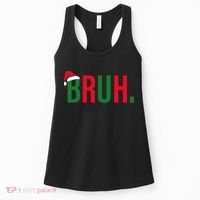 Funny Christmas Bruh Xmas Bruh Women's Tank Top thumb 0