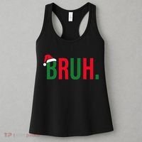 Funny Christmas Bruh Xmas Bruh Women's Tank Top thumb 3