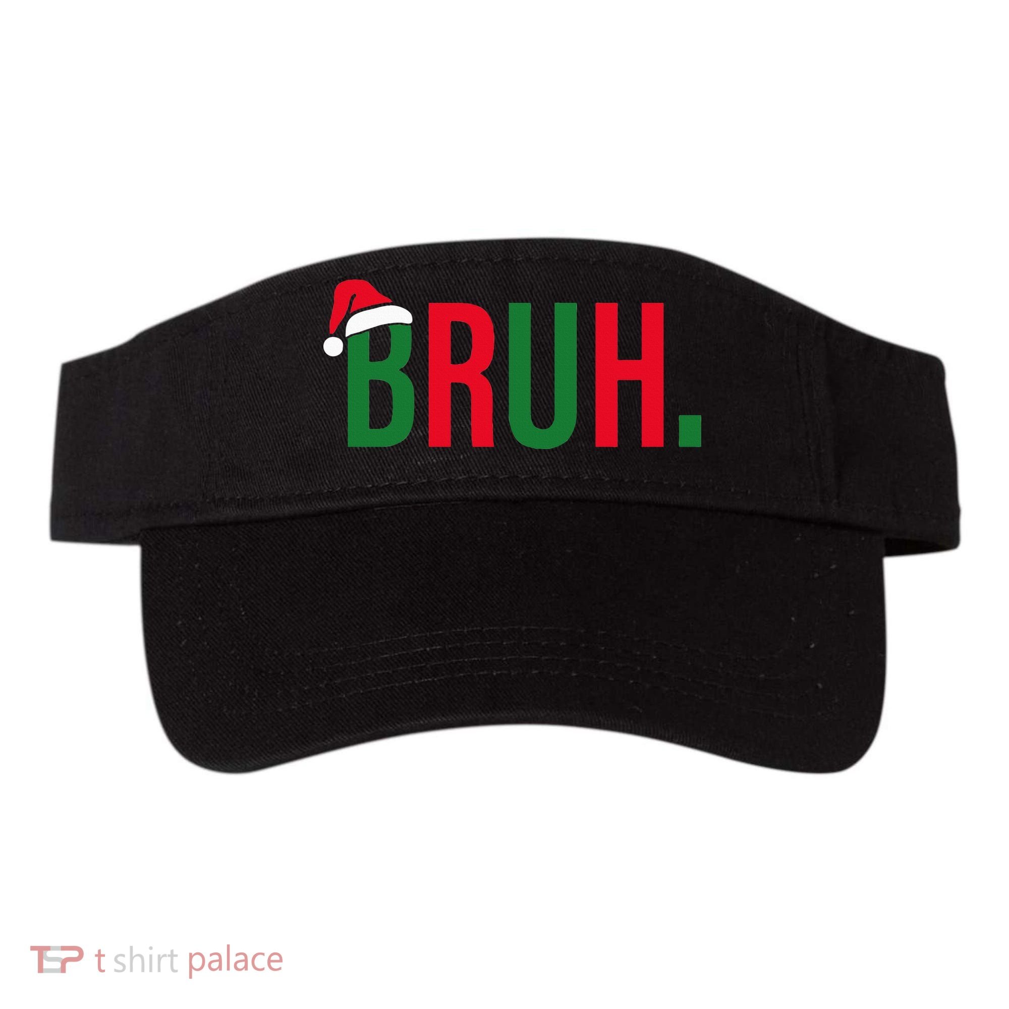 Funny Christmas Bruh Xmas Bruh Visor