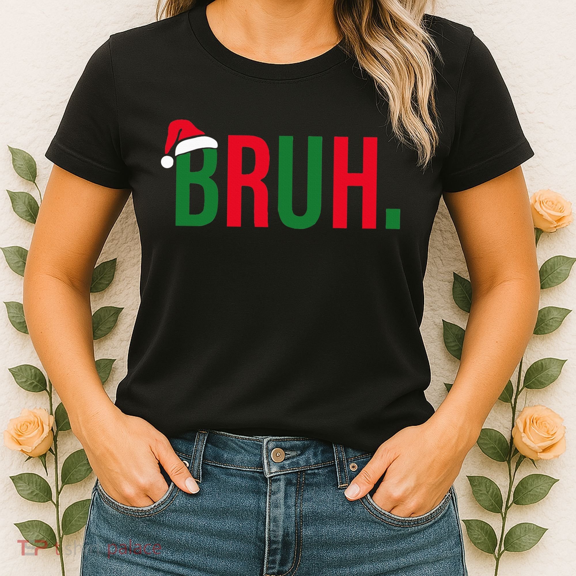 Funny Christmas Bruh Xmas Bruh Women's T-Shirt