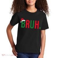 Funny Christmas Bruh Xmas Bruh Kids T-Shirt thumb 2