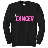 Funk Cancer Breast Cancer Funny Sweatshirt thumb 0