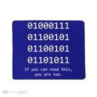 Funny Computer Binary Code Programmer Developer Geek Gift Great Gift Mousepad thumb 0
