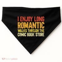 Funny Comic Book Lovers Comic Book Reader Comic Book Fans USA-Made Doggie Bandana thumb 0