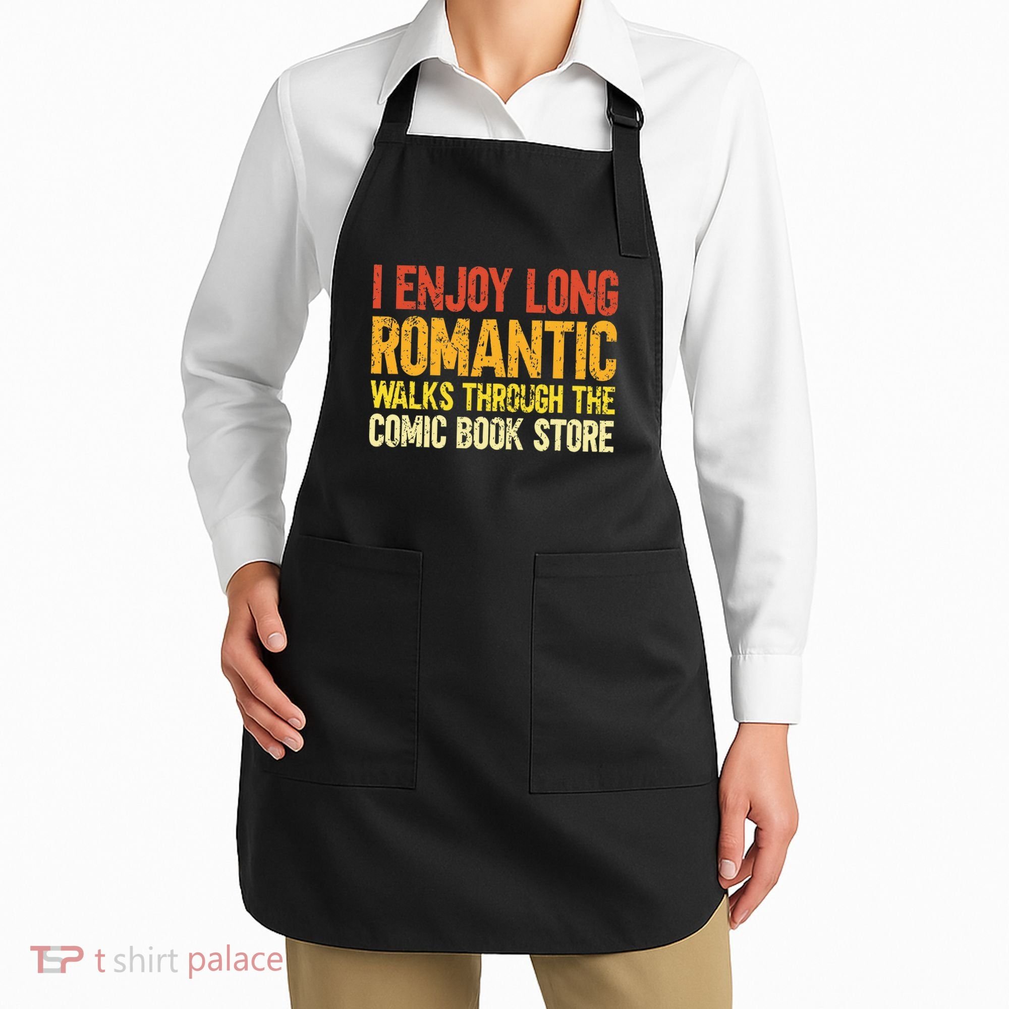 Funny Comic Book Lovers Comic Book Reader Comic Book Fans Apron