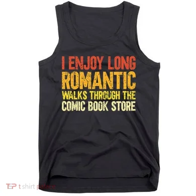Funny Comic Book Lovers Comic Book Reader Comic Book Fans Tank Top