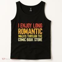 Funny Comic Book Lovers Comic Book Reader Comic Book Fans Tank Top thumb 2