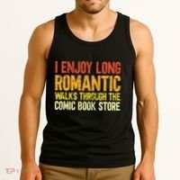 Funny Comic Book Lovers Comic Book Reader Comic Book Fans Tank Top thumb 3