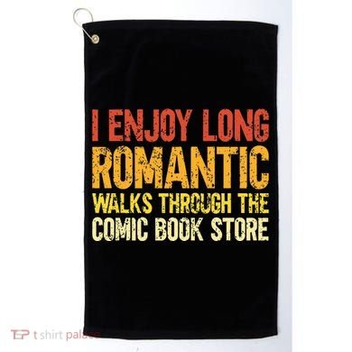 Funny Comic Book Lovers Comic Book Reader Comic Book Fans Golf Towel