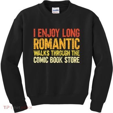 Funny Comic Book Lovers Comic Book Reader Comic Book Fans Kids Sweatshirt