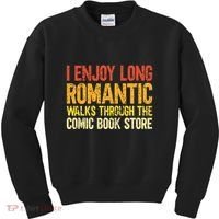Funny Comic Book Lovers Comic Book Reader Comic Book Fans Kids Sweatshirt thumb 0