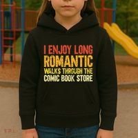 Funny Comic Book Lovers Comic Book Reader Comic Book Fans Kids Hoodie thumb 3