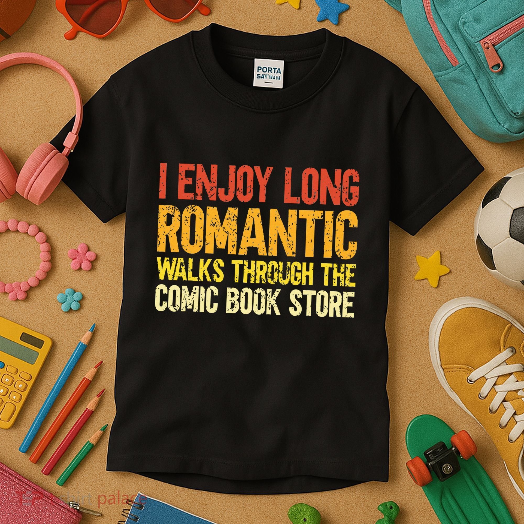 Funny Comic Book Lovers Comic Book Reader Comic Book Fans Kids T-Shirt