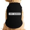 Funny Code Blooded Software Engineer Programmer Doggie Tank