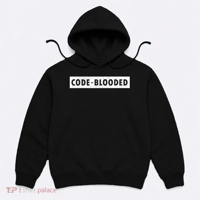 Funny Code Blooded Software Engineer Programmer Hoodie
