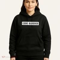 Funny Code Blooded Software Engineer Programmer Hoodie thumb 5