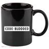 Funny Code Blooded Software Engineer Programmer 11oz C Handle Ceramic Mug