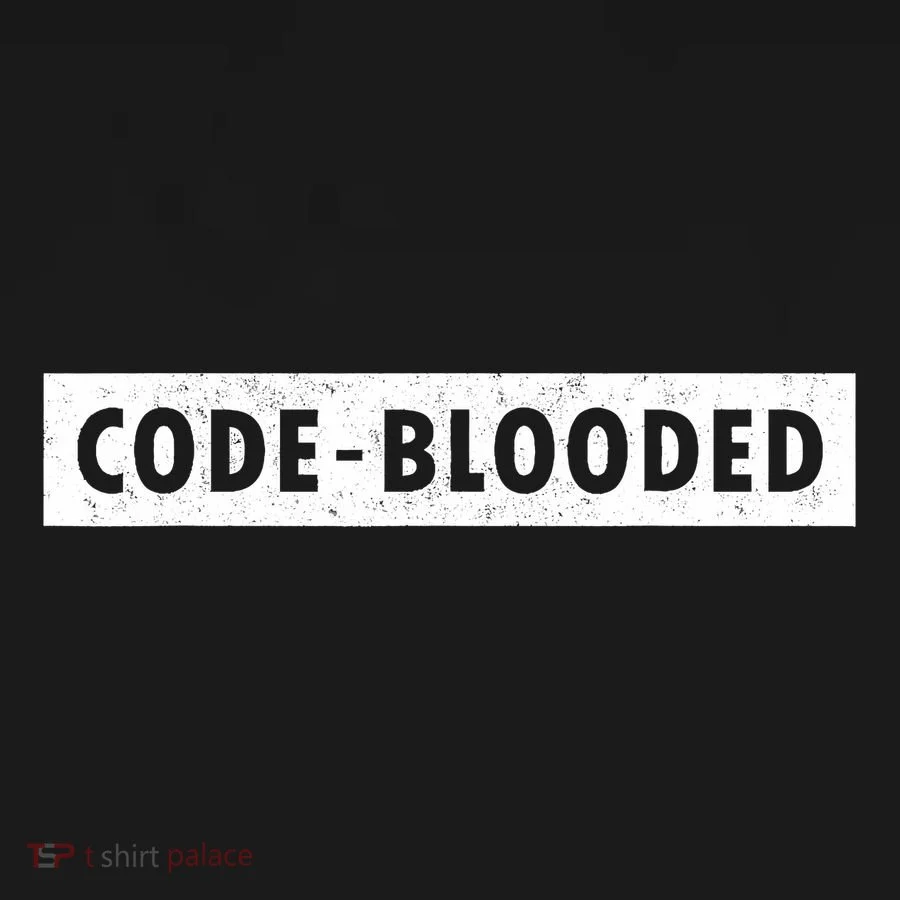 Funny Code Blooded Software Engineer Programmer Womens Funnel Neck Pullover Hood