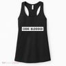 Funny Code Blooded Software Engineer Programmer Women's Tank Top