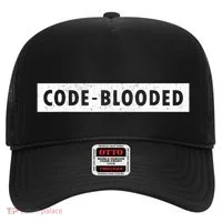 Funny Code Blooded Software Engineer Programmer Hat thumb 0