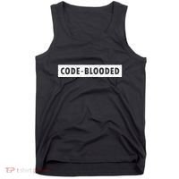 Funny Code Blooded Software Engineer Programmer Tank Top thumb 0