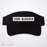 Funny Code Blooded Software Engineer Programmer Visor