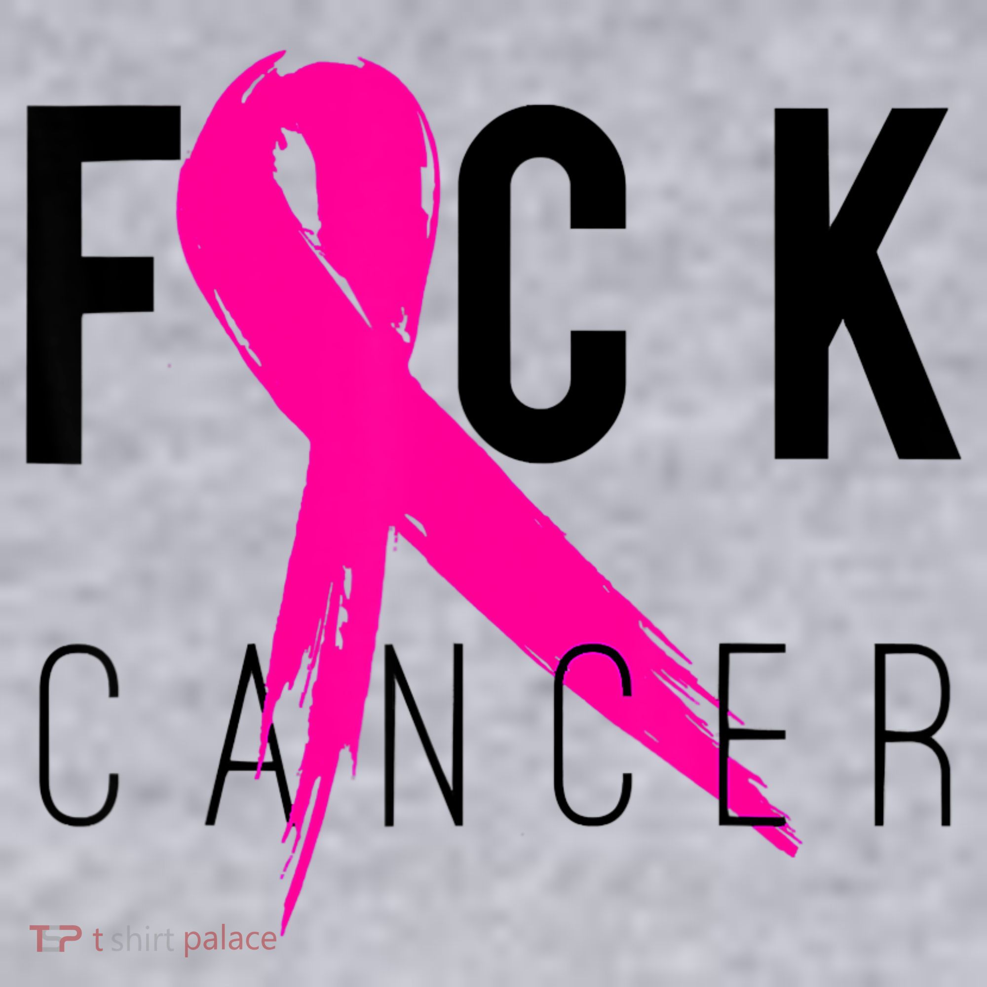 Fuck Cancer Breast Cancer Awareness Retro Distressed Women's Sweatshirt
