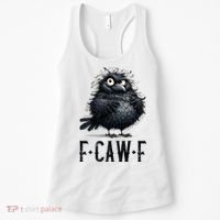 F-Caw-F  Crow  Bird Funny Crow F-Caw-F   Women's Tank Top thumb 0
