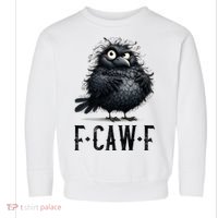 F-Caw-F  Crow  Bird Funny Crow F-Caw-F   Toddler Sweatshirt thumb 0