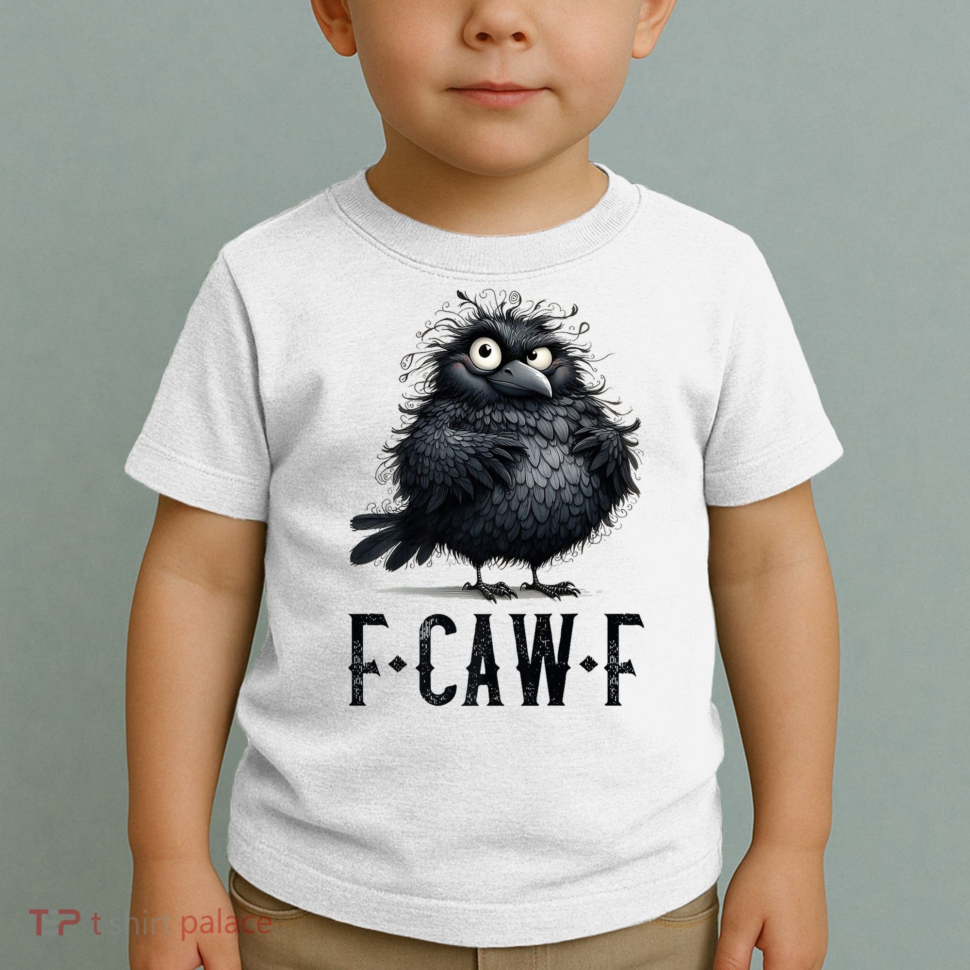 F-Caw-F  Crow  Bird Funny Crow F-Caw-F   Toddler T-Shirt