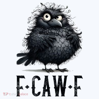 F-Caw-F  Crow  Bird Funny Crow F-Caw-F   Women's Long Sleeve Shirt