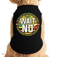Funny Christmas Bourbon Doggie Tank thumb 0