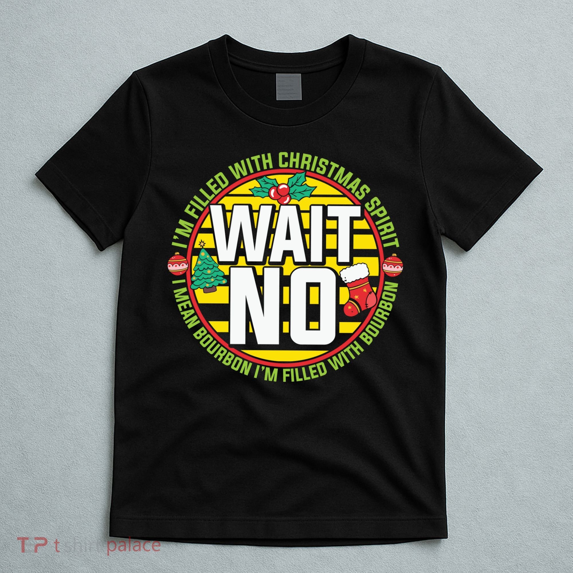 Funny Christmas Bourbon T-Shirt