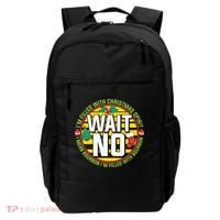 Funny Christmas Bourbon Backpack thumb 0