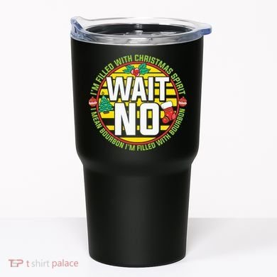 Funny Christmas Bourbon Tumbler