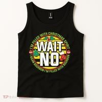Funny Christmas Bourbon Tank Top thumb 2