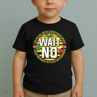 Funny Christmas Bourbon Toddler T-Shirt thumb 2