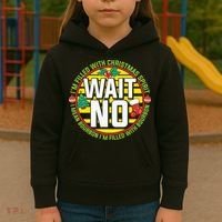 Funny Christmas Bourbon Kids Hoodie thumb 3