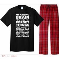 Funny Chemo Brain For Cancer Treatment Patients Pajama Set thumb 0