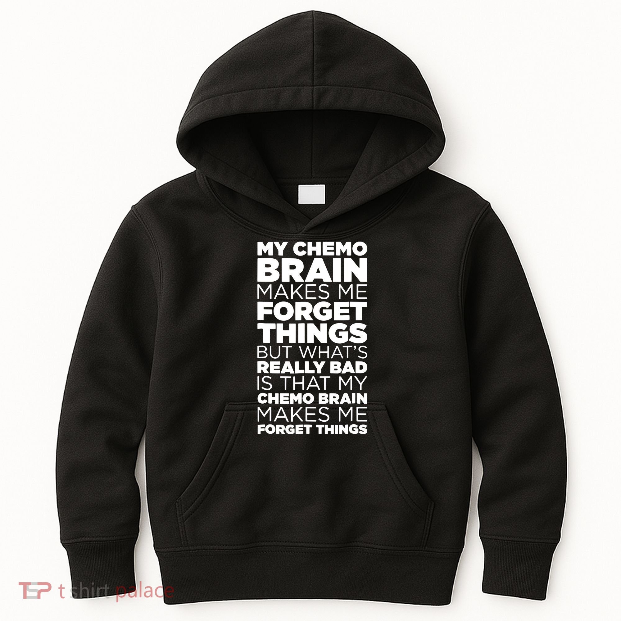 Funny Chemo Brain For Cancer Treatment Patients Kids Hoodie