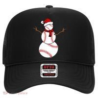Funny Christmas Baseball Balls Santa Snowman TShirt TShirt Hat thumb 0