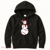 Funny Christmas Baseball Balls Santa Snowman TShirt TShirt Kids Hoodie thumb 0