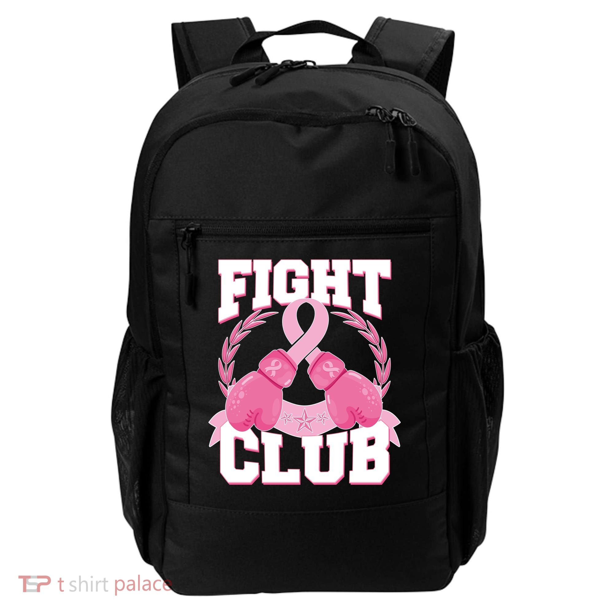 Fight Club Breast Cancer Awareness Warrior Backpack
