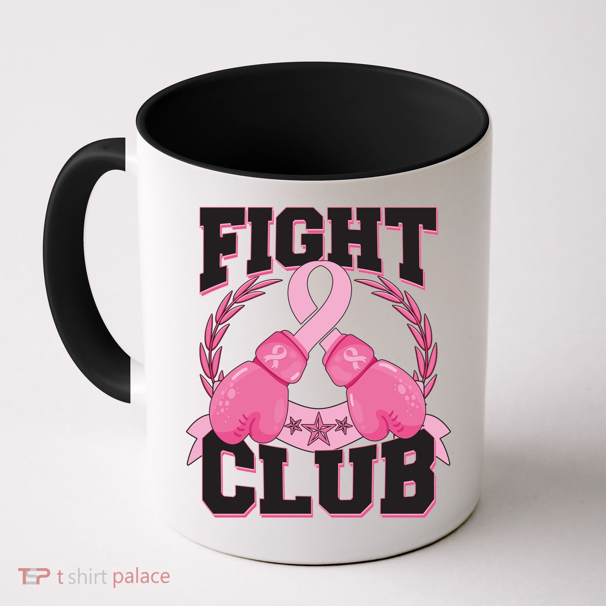 Fight Club Breast Cancer Awareness Warrior Coffee Mug