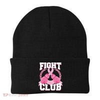 Fight Club Breast Cancer Awareness Warrior Beanie thumb 0