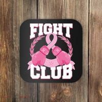 Fight Club Breast Cancer Awareness Warrior Coaster thumb 0