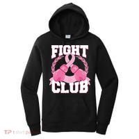 Fight Club Breast Cancer Awareness Warrior Women's Hoodie thumb 0